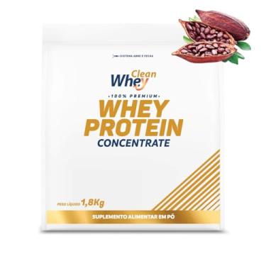 Imagem de Clean Whey Concentrate Tasty Cacau Belga Refil 1800g