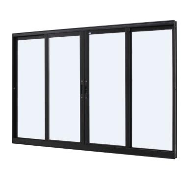 Imagem de Janela Caribe 4 Folhas 120x100cm Preta - 1002-5664 - JAP