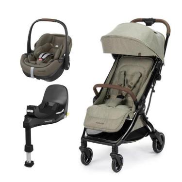 Imagem de Travel System Eva³ Luxe Pebble 360 Pro - Maxi-Cosi Twillic Truffle - M