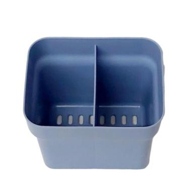 Imagem de Escorredor de talheres 2 divisorias azul pastel micromax