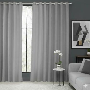 Imagem de Cortina Eclipse Lisa 2,80m x 1,80m Forro Corta Luz 100% PVC - Taty Decor