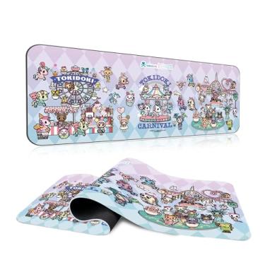 Imagem de Tokidoki Unicorno Mouse Pad Grande Gaming Computador Mouse Pad Teclado Estendido Acessórios de Mesa para Computador de Escritório Laptop