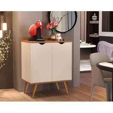 Imagem de Aparador Buffet Cantinho Café Sala Jantar Cozinha (OFF WHITE)