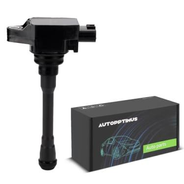 Imagem de Autopptimus Bobina de ignição UF708 22448-1KT0A, compatível com Nissan Altima Rogue Sentra Tiida Versa X-Trail NV200 FX50 2.0L L4 substitui 22448-1KT0A 22448-ED000