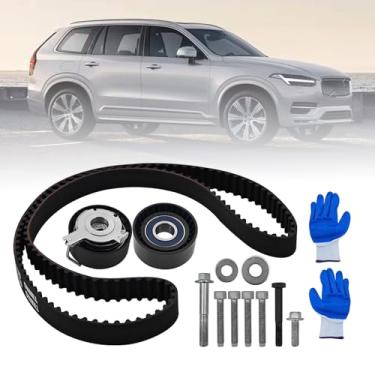 Imagem de Raodelupe Kit de correia dentada do motor 32213096 Conjunto de tensores de sincronização compatível com Volvo 2.0T XC90 XC70 XC60 XC40 V90 V70 V60 V40 S90 S80 S60L S60 2014-2024