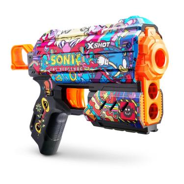 Imagem de Lançador de Dardos X-Shot - Skins Flux Sonic - Robotnik