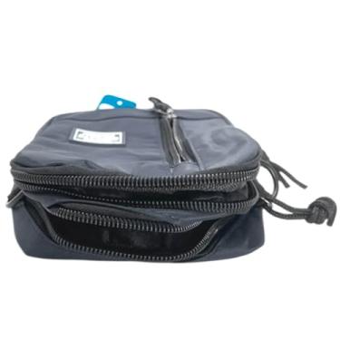 Imagem de Bolsa Tiracolo Pochete Compacta e Resistente (Cinza)