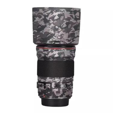 Imagem de EF 135 2 Película de lente de câmera adesivo antiarranhões para Canon EF 135 mm F2 Coat Vinil Película Protetora Decalques (Camuflagem de Campo)