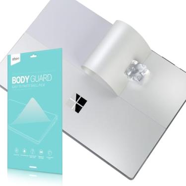 Imagem de OHGO Adesivo de vinil ultrafino para Microsoft Surface Pro 7 lançado em 2019, capa decorativa para tablet - platina
