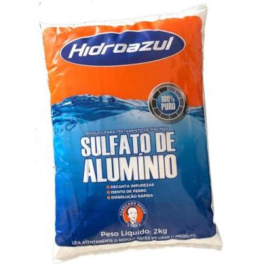 Imagem de Sulfato de Alumínio Hidroazul Fino 2kg