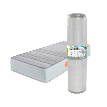 Imagem de Colchão Solteiro Fit Enrolado a Vácuo 88x188cm Espuma D45 F.A. Colchõe