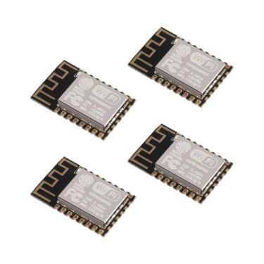 Imagem de Módulo Serial WiFi ESP8266 ESP-12F ESP-12E 4pcs 802.11N Transceptor Se