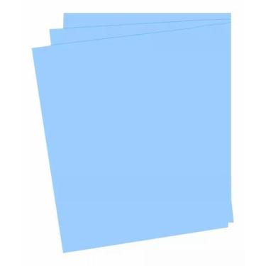 Imagem de Pacote Com 10 Folhas Emborrachada Eva Liso 40x60 P/ Artesanato Todas a