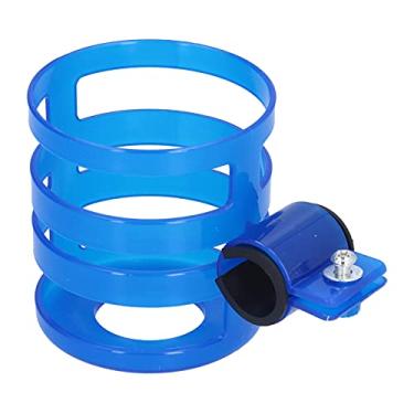 Imagem de CUOFYUNL Suporte para garrafa de água para bicicleta Suporte ajustável para garrafa para carrinho de bebê (Azul)