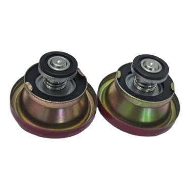 Imagem de Zrbectay 2 peças de tampa do radiador 1874445M93 1874445M94 compatível com trator Massey Ferguson 30H 40E 50E 230 231 240 250 255 261 270 283 290 550 590