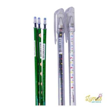 Imagem de Jogo Caneta Cebolinha com Refil - Turma da Mônica