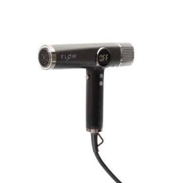 Imagem de Secador De Cabelo Flow Profissional Lizz 120.000 RPM, Preto, 220V