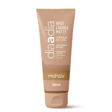 Imagem de Base Matte Líquida Dia A Dia Matte Cor 07 Mahav 30G
