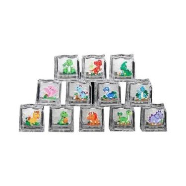 Imagem de Conjunto De Brinquedos De Banho Para Crianças 6/12PCS Cubos De Gelo Se