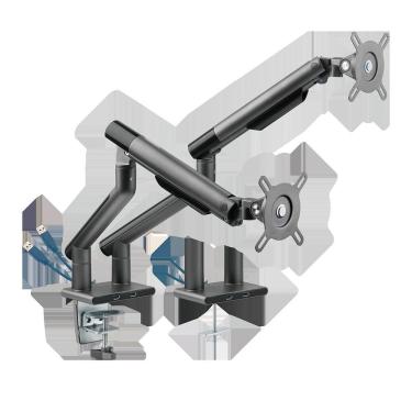 Imagem de Suporte Articulado C- Mola Para 2 Monitores 17-32 C- 2x Usb