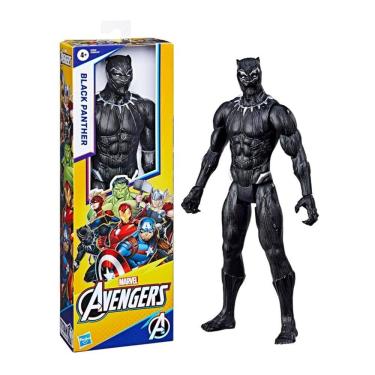 Imagem de Boneco Marvel Pantera Negra Vingadores Titan Hero - Hasbro