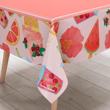 Imagem de Toalha de Mesa Quadrada 4 Lugares Pontilhado e Corações (19)