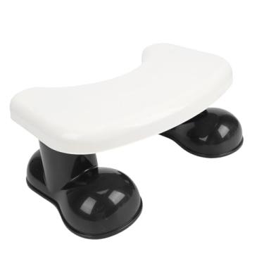 Imagem de Yunir Penico Agachado para Adultos, Banquinho Antiderrapante para cocô, Banquinho de Plástico Portátil, de Vaso Sanitário para Adultos/idosos/crianças (Preta)