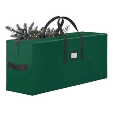 Imagem de CYTJHMD Bolsa de armazenamento de árvore de Natal, serve para árvore de Natal artificial de até 2,7 m, protege decorações de Natal, sacos de armazenamento de árvore de Natal, saco de árvore de Natal