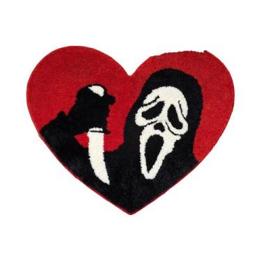 Imagem de Tapete De Banheiro De Cartoon De Halloween Em Falso Cashmere Antiderra