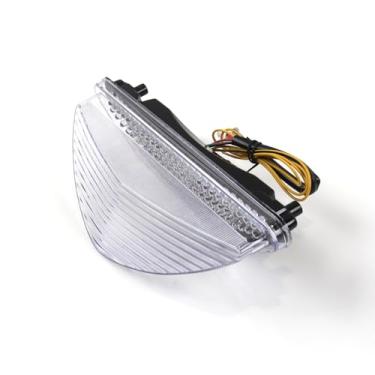 Imagem de Lanterna traseira de LED Arashi para Yamaha Raider 2008-2010, peças de acessórios de reposição de motocicleta, luz traseira de freio, lente transparente integrada