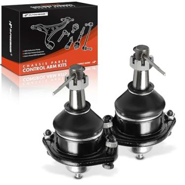 Imagem de A-Premium 2 x juntas esféricas superiores dianteiras, compatíveis com Chevrolet Malibu, Impala, Camaro, Blazer, Caprice, Astro, Bel Air, Biscayne, Brookwood & Buick & Cadillac & GMC & Isuzu