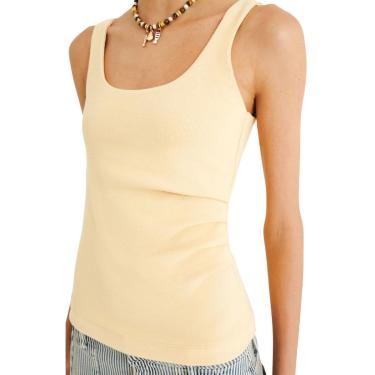 Imagem de Regata Hering Feminina Drapeada Em Ribana-Feminino