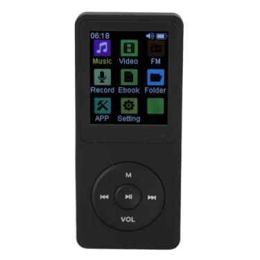 Imagem de aqxreight MP3 Player Gravação de Voz Reprodução de Vídeo Função Music Player Com TFT 1.82in Tela Azul Sem Memória Arquivo de Armazenamento Cabo Leitor USB você Pode Controlar o Volume Independente
