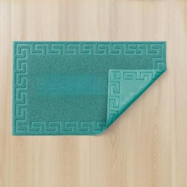 Imagem de Tapete Capacho Antiderrapante para Porta – Vinil Premium em PVC, Opções de 1 a 6 Unidades, 38x58cm(Verde,1)