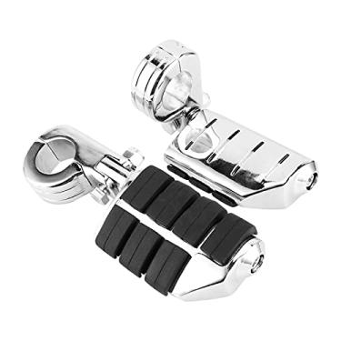 Imagem de KIMISS Apoio para Os Pés Universal para Motocicleta de 32 Mm Com Suporte de Fixação para Motocicleta, ATV, UTV e Scooter