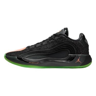Imagem de Nike Tênis de basquete Luka 4 (preto/laranja pulso/verde elétrico/laranja equipe), Preto/laranja pulso/verde elétrico/laranja Team, 38