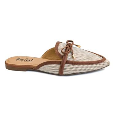 Imagem de Corkys Footwear Mule feminino Hey Girl Tip incluído – com bico fino, laço delicado com detalhes de metal e uma palmilha levemente acolchoada para conforto o dia todo, Combo Bourbon, 36