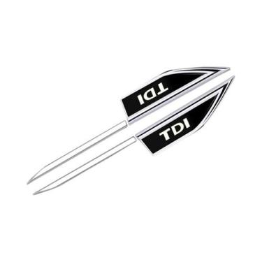 Imagem de Adesivos Para Porta Lateral De Carro VW Volkswagen TDI TSI Golf Passat