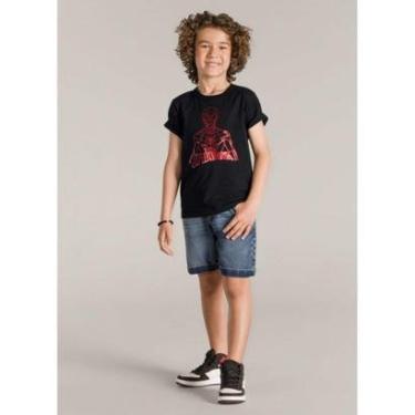 Imagem de Camiseta Homem Aranha Infantil Brandili-Masculino