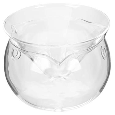 Imagem de OFFSCH Conjunto de tigelas de vidro com câmara de gelo seco, tigelas de salada quadradas transparentes, tigelas de servir leves de 9 cm para frutas geladas, sobremesas, aperitivos, uso doméstico em