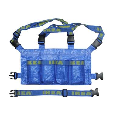 Imagem de Bolsa IDEA feita à mão AK Chest Rig 4 bolsas Bandolier Escape from Takov Cosplay Leve