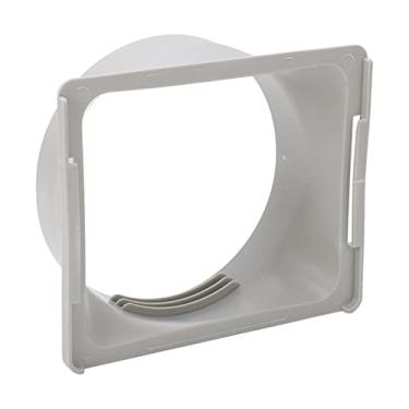 Imagem de WALFRONT 5.9 Polegada Acoplador de Mangueira de Escape de Ar Condicionado Portátil Quadrado para Adaptador de Janela Redonda Acessórios de Conector de Mangueira de Escape de Ar