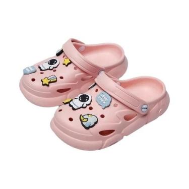 Imagem de Sandálias De Verão Para Meninas, Tamancos Infantis De 6 a 12 Anos, Cal