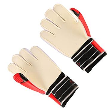 Imagem de Luvas de goleiro de futebol Ainoli Luvas de goleiro de futebol antiderrapantes de látex para adultos (Adulto No.8)