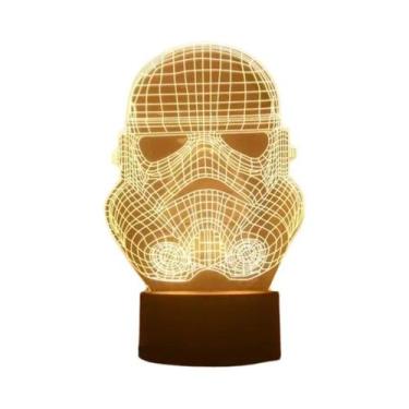 Imagem de Lâmpada LED 3D Do Personagem Ironman Spiderman Da Disney Para Quarto I