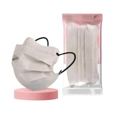 Imagem de Máscara Facial Descartável Em Forma De Borboleta De 3 Camadas Para Mul