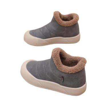 Imagem de Botas De Neve De Veludo plus Size Para Mulheres, Casuais, Quentes, Ant