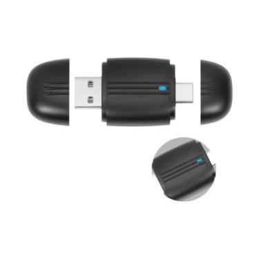 Imagem de Dongle Wireless CarPlay 2 Em 1 Adaptador Bluetooth WiFi Para Android A