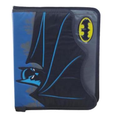 Imagem de Fichário Caderno Escolar Argola Batman Divisórias Tilibra