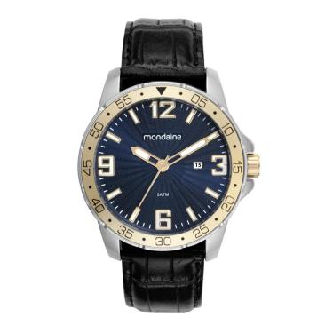 Imagem de Relogio Mondaine Masculino Ref: 99829g0mvnh1 Casual Bicolor